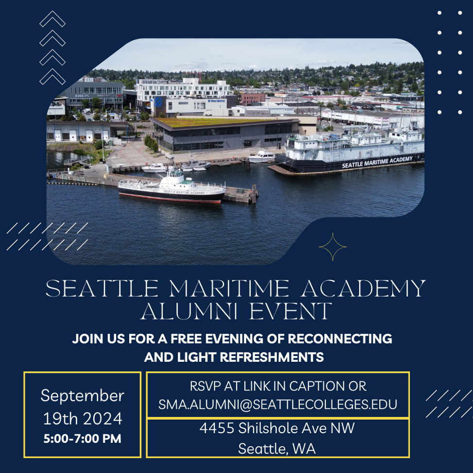 Seattle Maritime Academy Alumni Night September 19th 